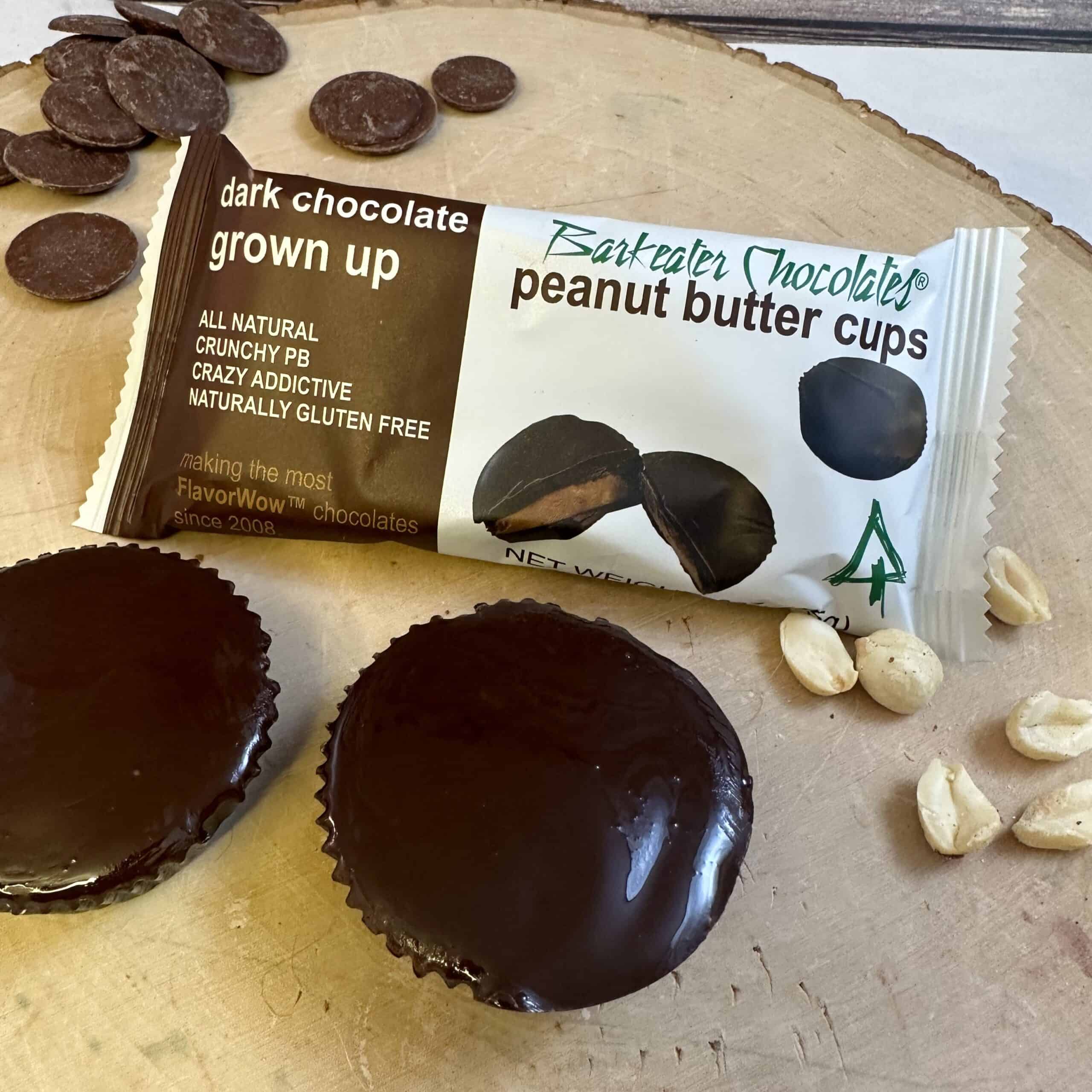 Dark Chocolate Grown Up Peanut Butter Cups 2-piece Sleeve